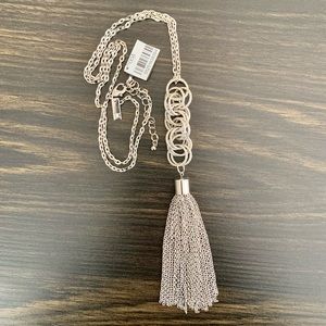 INC Long Tassel Necklace